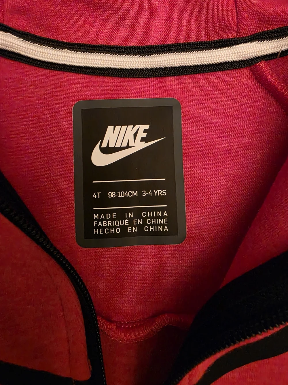 Nike Kids' Pink Hooded Zip Jacket & Jogger Set